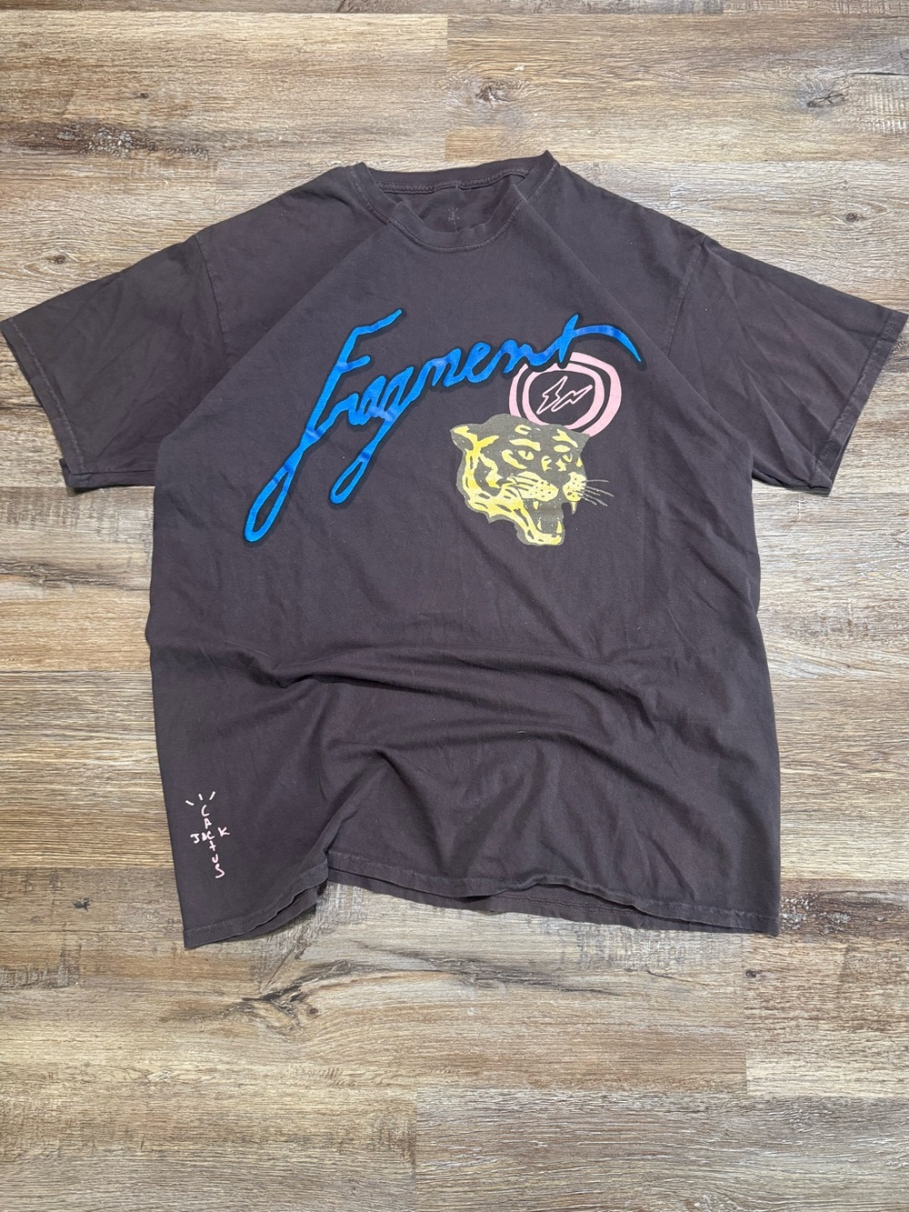 2021 Travis Scott Fragment T Shirt